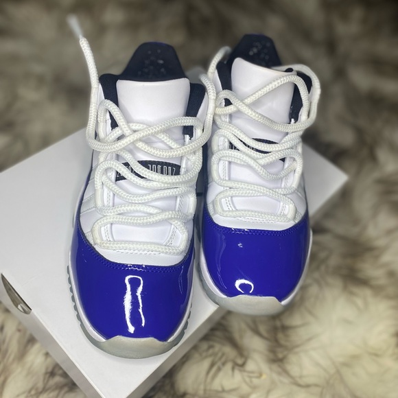 Air Jordan 11 Retro Low Concord Sketch White Blue US7.5 EUR38.5 - Picture 5 of 10